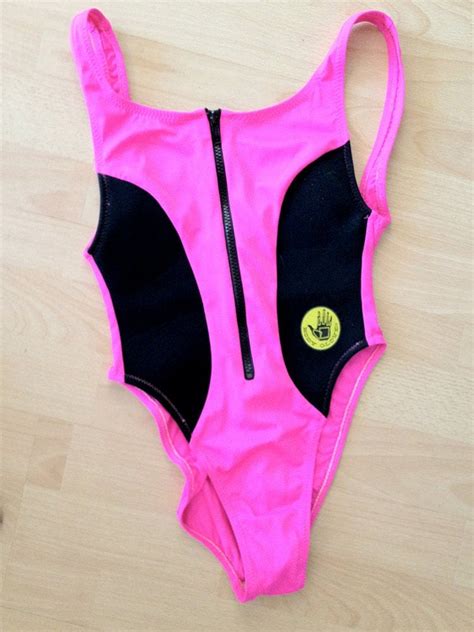 80's one piece bathing suits|body glove neoprene swimsuit.